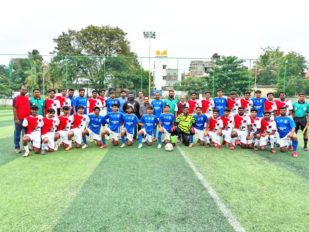 Nipani football team's winning start