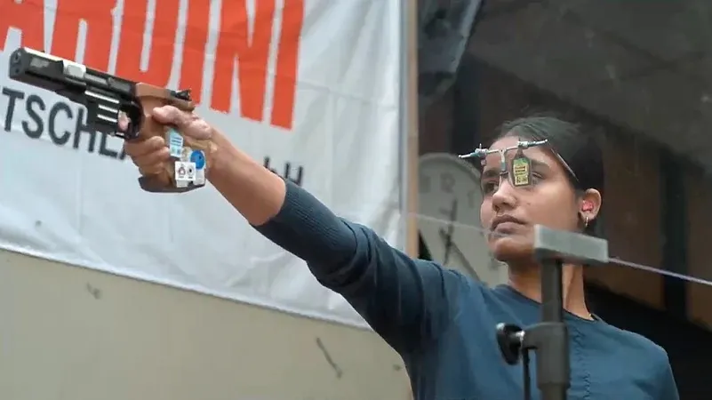 Tejaswini wins gold in World Cup shooting