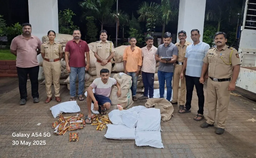 Gutkha worth ₹17 lakh seized in Chiplun