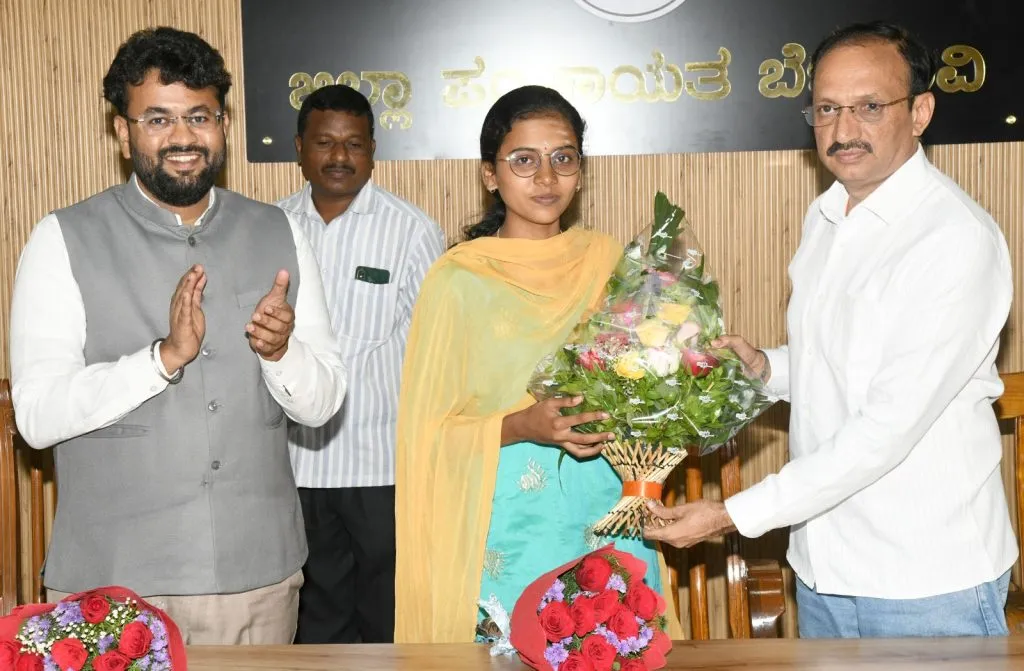 Honored to be the first student in the state in the 10th exam