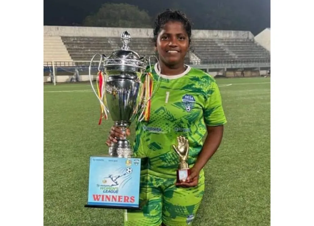 Ashika's dream... to play in the Indian senior football team