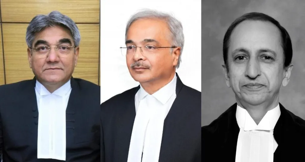Three judges appointed to the Supreme Court