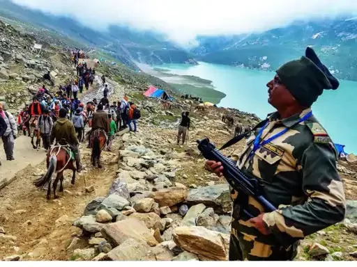 Security beefed up during Amarnath Yatra