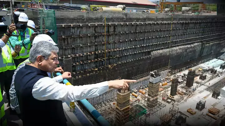 The first bullet train station is nearing completion!