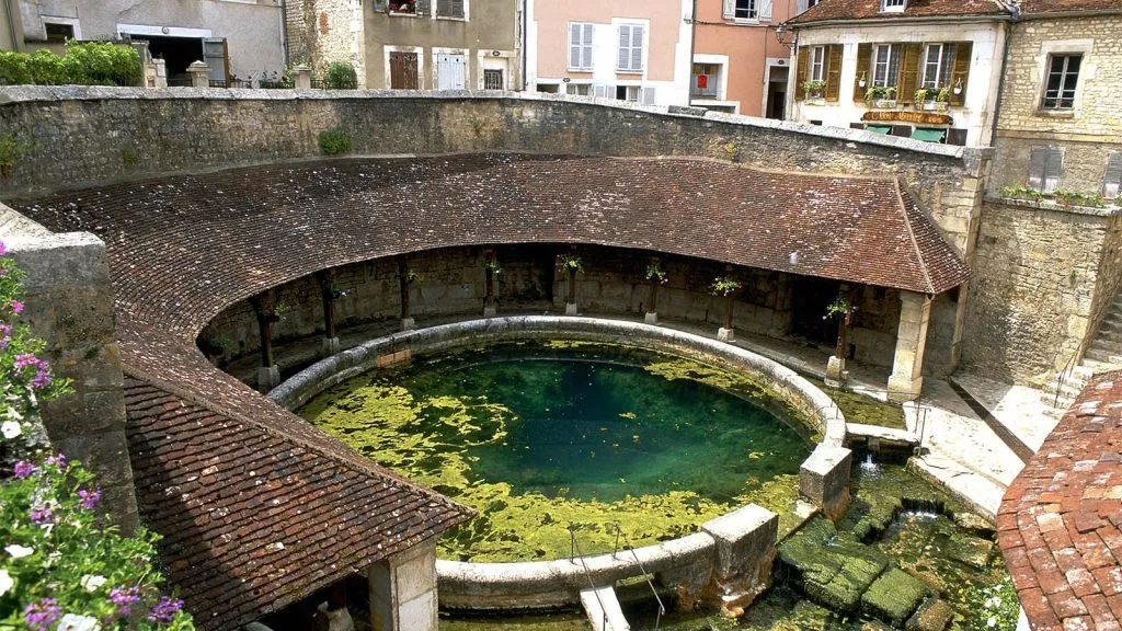 Mysterious well in France