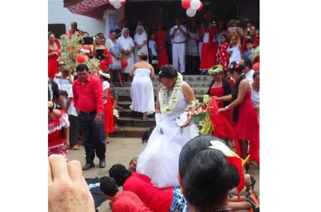 Strange customs followed after marriage