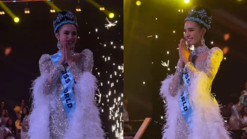 थायलंडची ओपल ‘मिस वर्ल्ड 2025’ Thailand's Opal 'Miss World 2025'