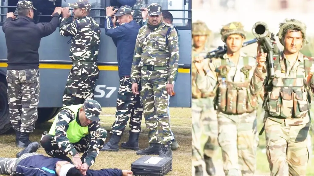 Mock drills again today in three border states