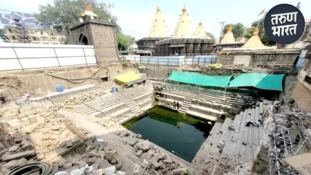 renovation Manikarnika Kunda 45 percent reconstruct completed
