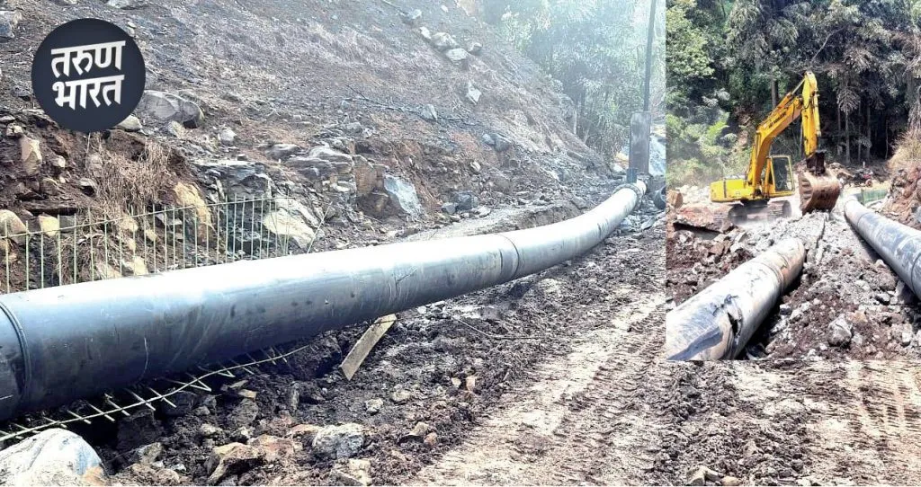 dilapidated pipeline being replaced 20 years demand of villagers