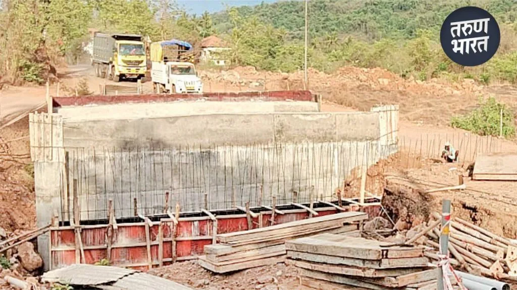 bridge and concreting work completed before the monsoon