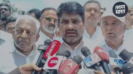 Satej Patil On Almatti Dam: …तर थेट अलमट्टीवर धडकणार, सतेज पाटलांचा इशारा Satej Patil major floods Sangli, Satara and Kolhapur be eliminated