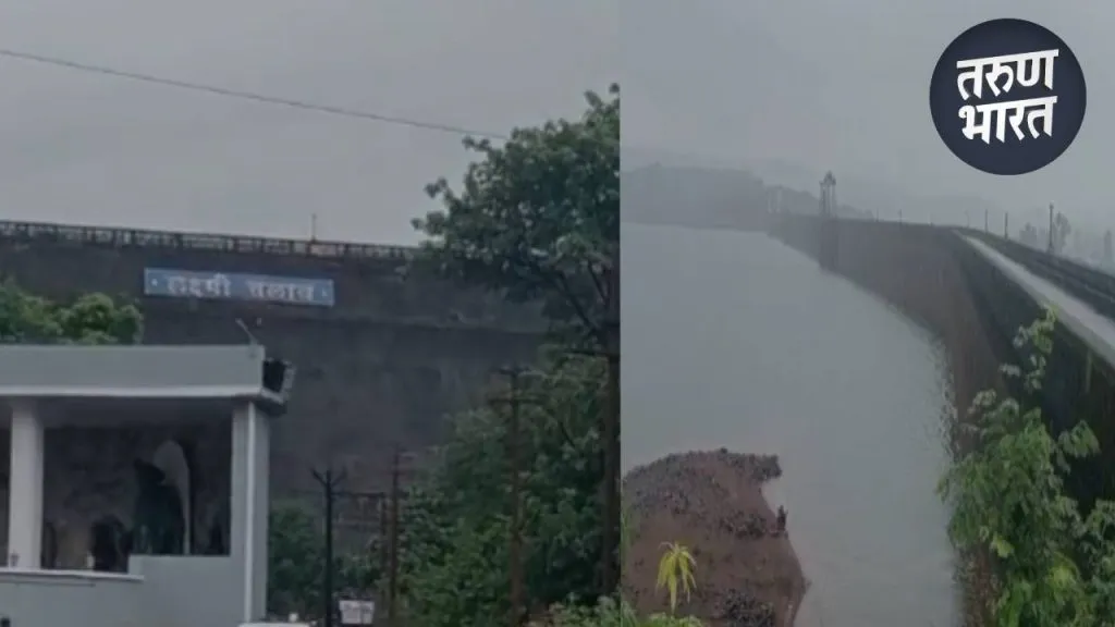Radhanagari Dam: राधानगरी धरण क्षेत्रात पावसाचा जोर कायम, 47 टक्के धरण भरले continuous rains water level Radhanagari Dam increasing kolhapur