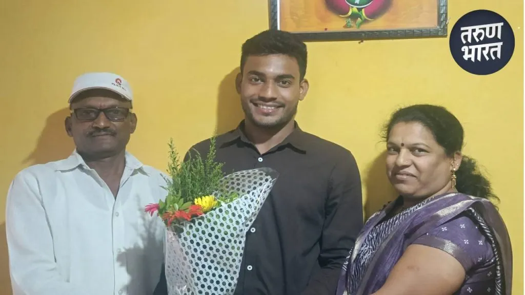 Shreyas secured 210th rank CDS lieutenant kolhapur UPCS exam