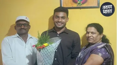 Shreyas secured 210th rank CDS lieutenant kolhapur UPCS exam