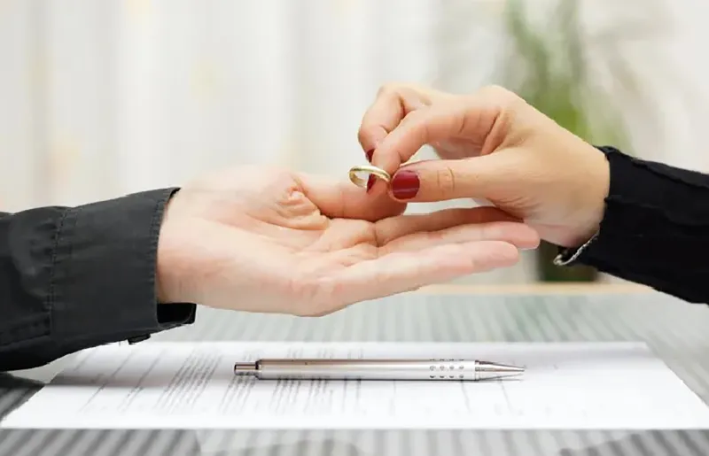 Divorce is not possible in this country.