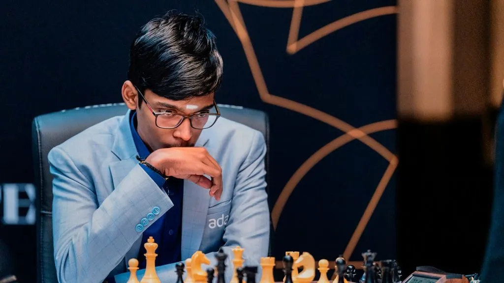 R. Praggnanandhaa's jump to second place