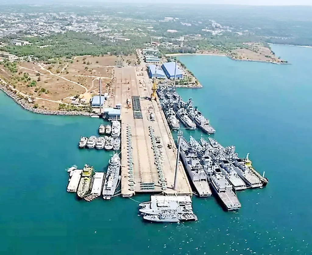 Increased security at project site in Karwar district