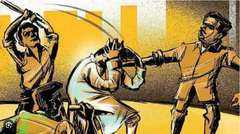 Couple assaulted by first wife's relatives