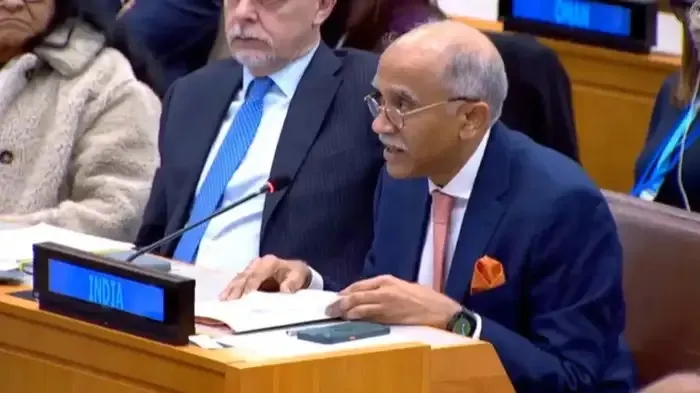 ‘युएन’मध्ये भारताकडून पाकिस्तानची चिरफाड India's Permanent Representative surrounded Pakistan