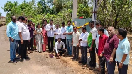 आचरा वरचीवाडीसाठी स्वतंत्र ट्रान्सफार्मर कार्यान्वित