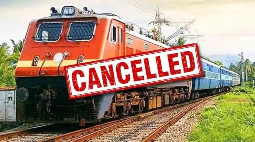 Many trains going to Rajasthan cancelled