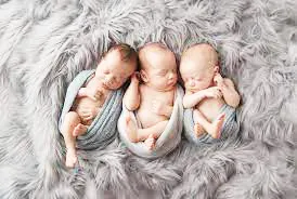 Triplets born through IVF at Gomeco