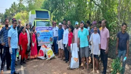 आचरा ग्रामपंचायत मार्फत स्वच्छता मोहिमेस प्रारंभ