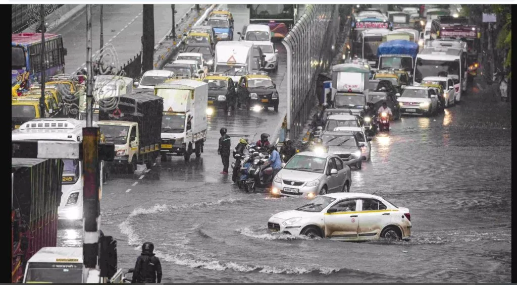 Mumbai flooded in the first rain