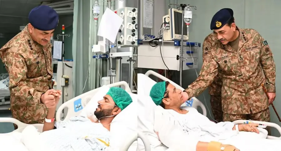 Pakistani soldiers still in hospital