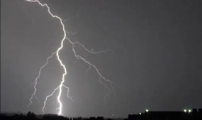 9 people died in the state due to lightning strikes