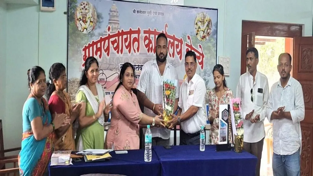 वेत्ये ग्रामपंचायत उपसरपंचपदी ठाकरे सेनेचे महेश गावडे