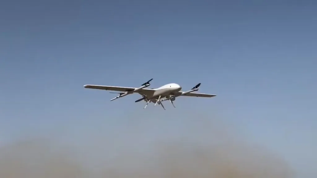 Successful testing of hybrid UAV 'Rudrastra'