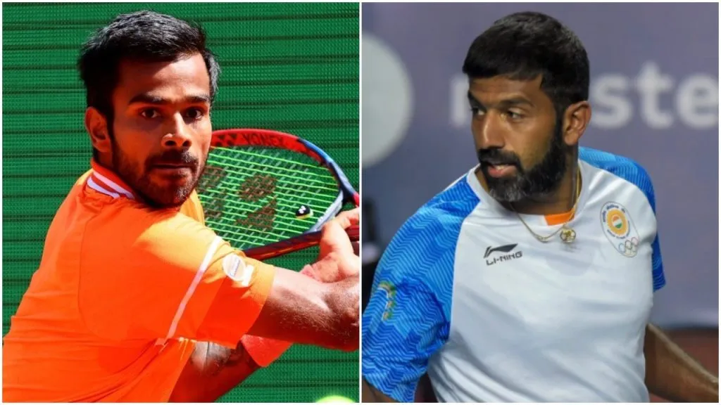 Nagal is ranked 233rd, while Bopanna is outside the top 50.
