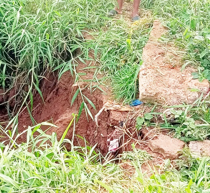 Canal dam breaks, footpath closed