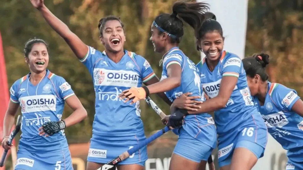 Indian women's hockey team's third win
