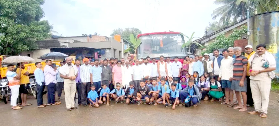 Hadalga-Khairwad-Nandgad bus ferry begins: Villagers are satisfied