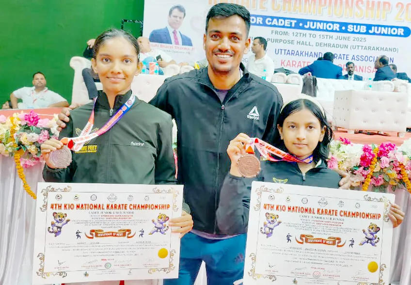 Disha, Jenisa win at National Karate Championship