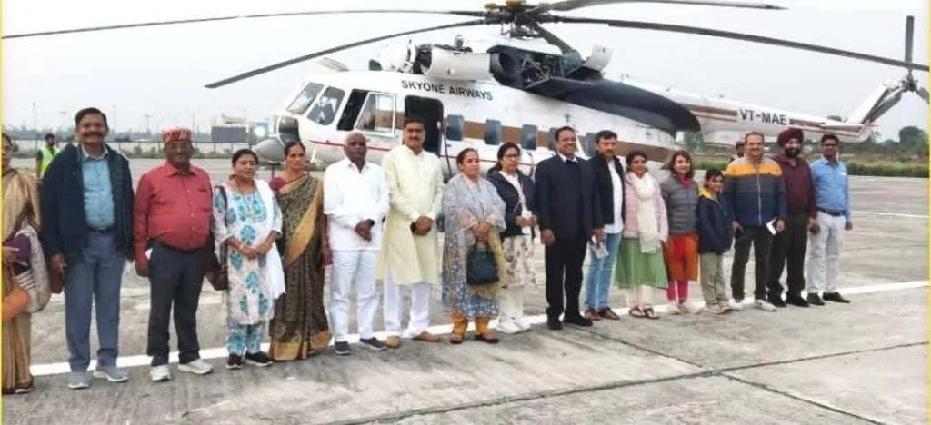 MP saved only by delay in reaching helipad