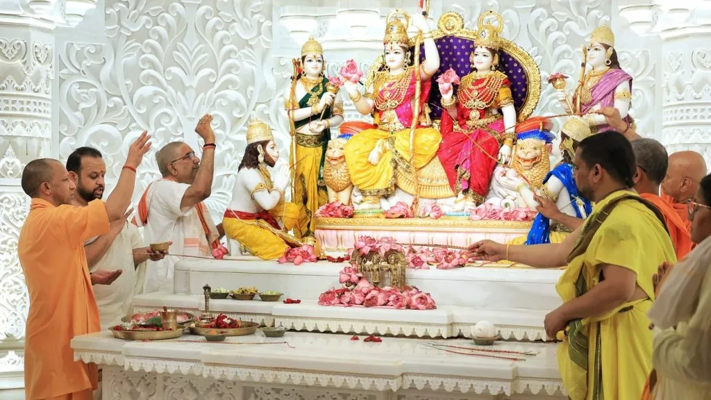 Yogi Adityanath's birthday celebrated