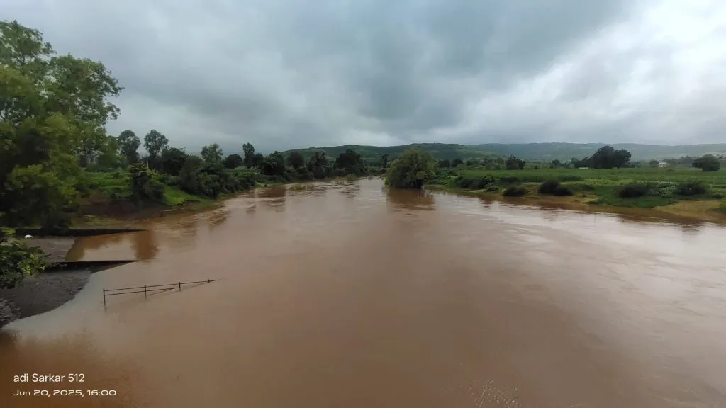 कोयनेतून विसर्ग सुरू Discharge from Koyna has begun