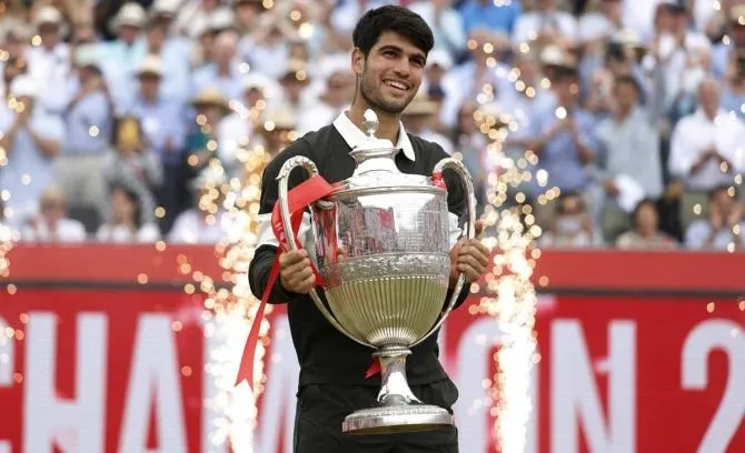 Carlos Alcarez's second title