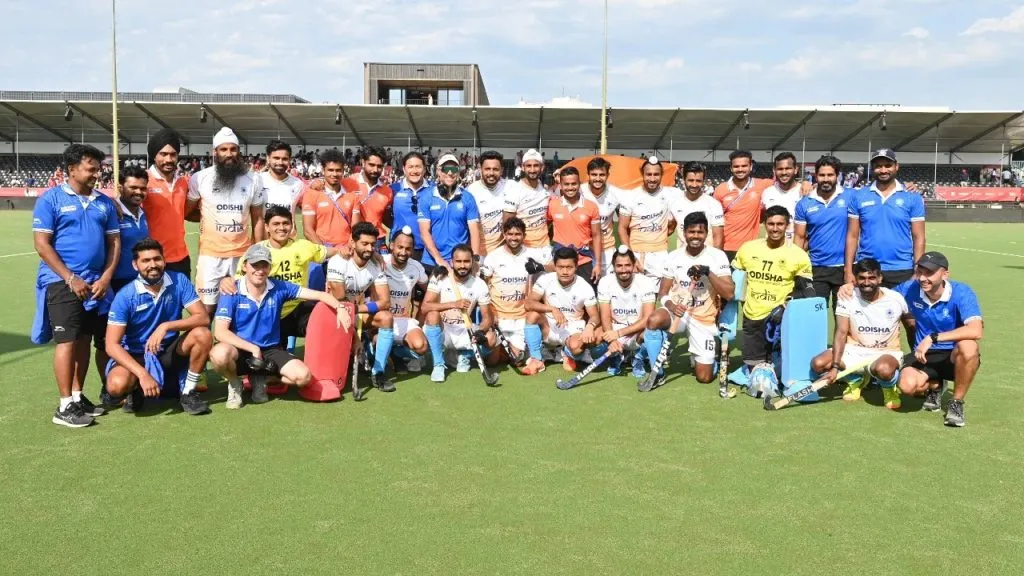 The last victory of the Indian hockey team's tour