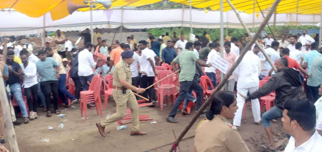 Unprecedented chaos in Hazaramachi Gram Sabha