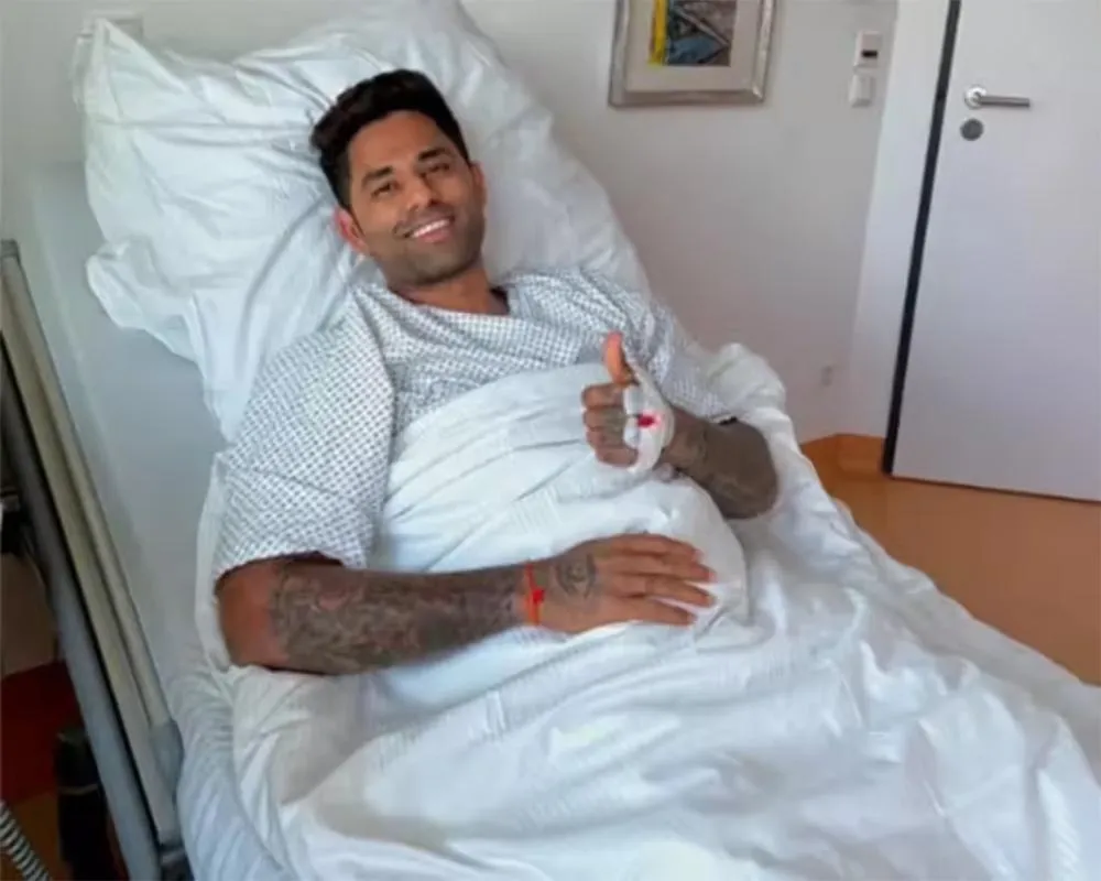 Successful surgery on Suryakumar