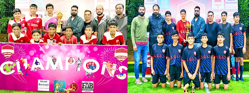 St. Xavier's clinches Ariana Football Cup