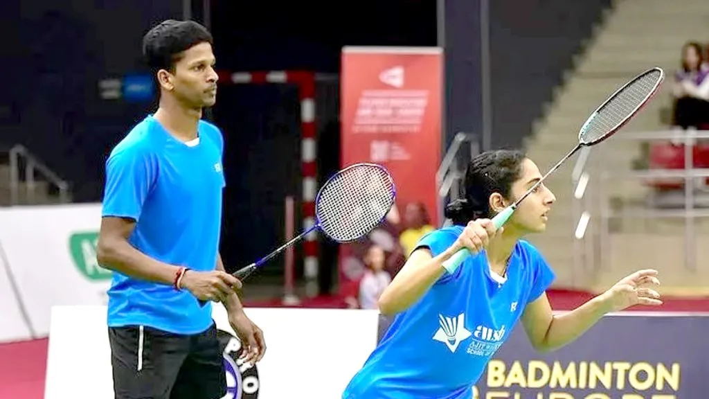 Karunakaran-Variyath advance in mixed doubles