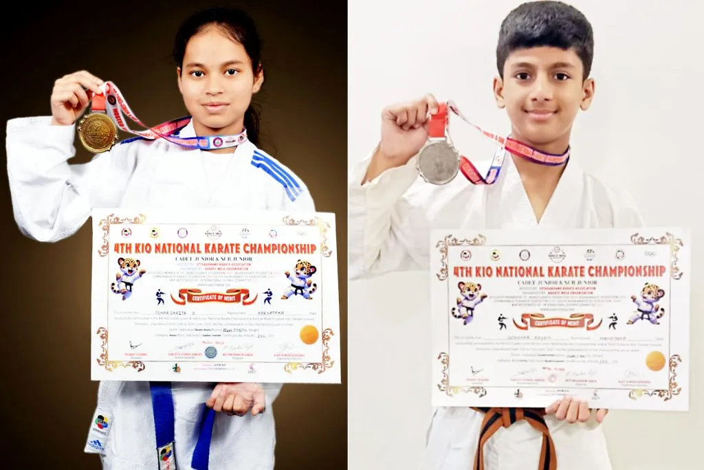 Success of Indian Karate Club students