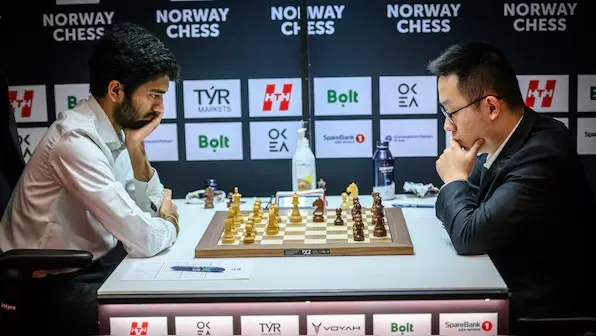 Gukesh beats Wei Yi, in title race with Carlsen