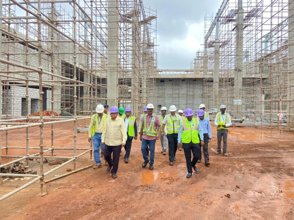 Sambar Airport new terminal work in progress